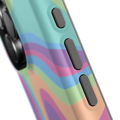 Pastel Swirl Phone Case for Apple