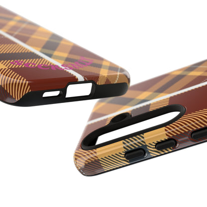 Autumn Plaid Phone Case for Samsung