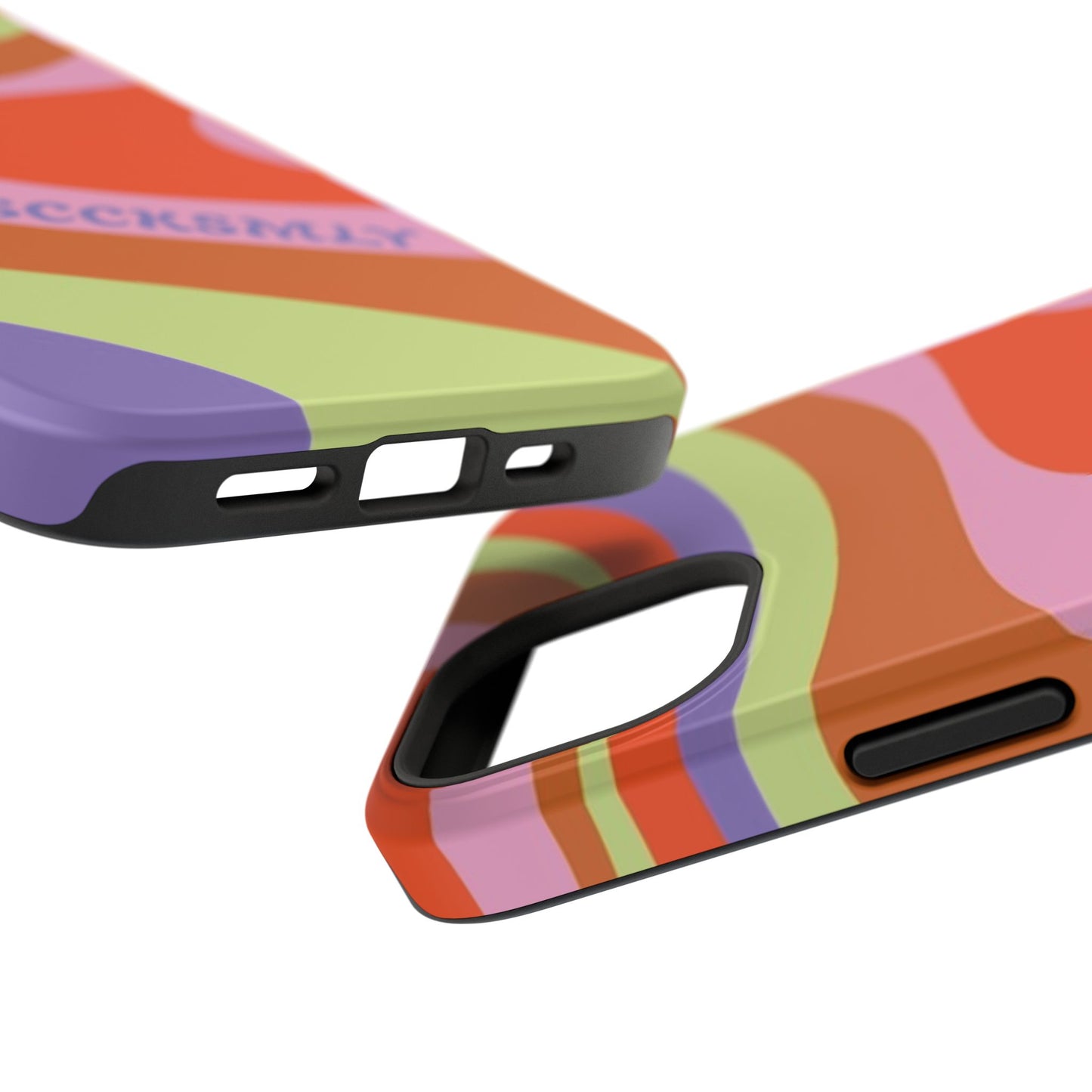 Curvy Swirl Phone Case for "IOS or Apple"