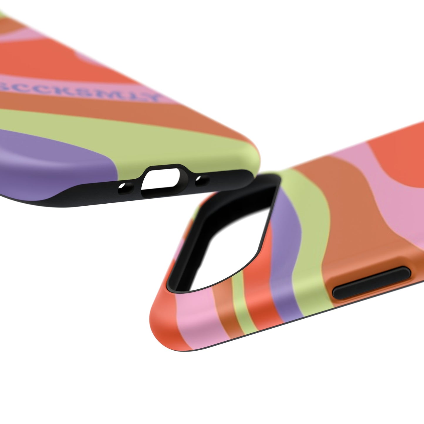 Curvy Swirl Phone Case for Apple