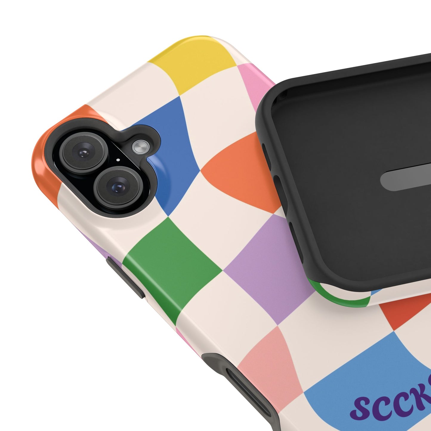 Checker Flicker Phone Case Apple