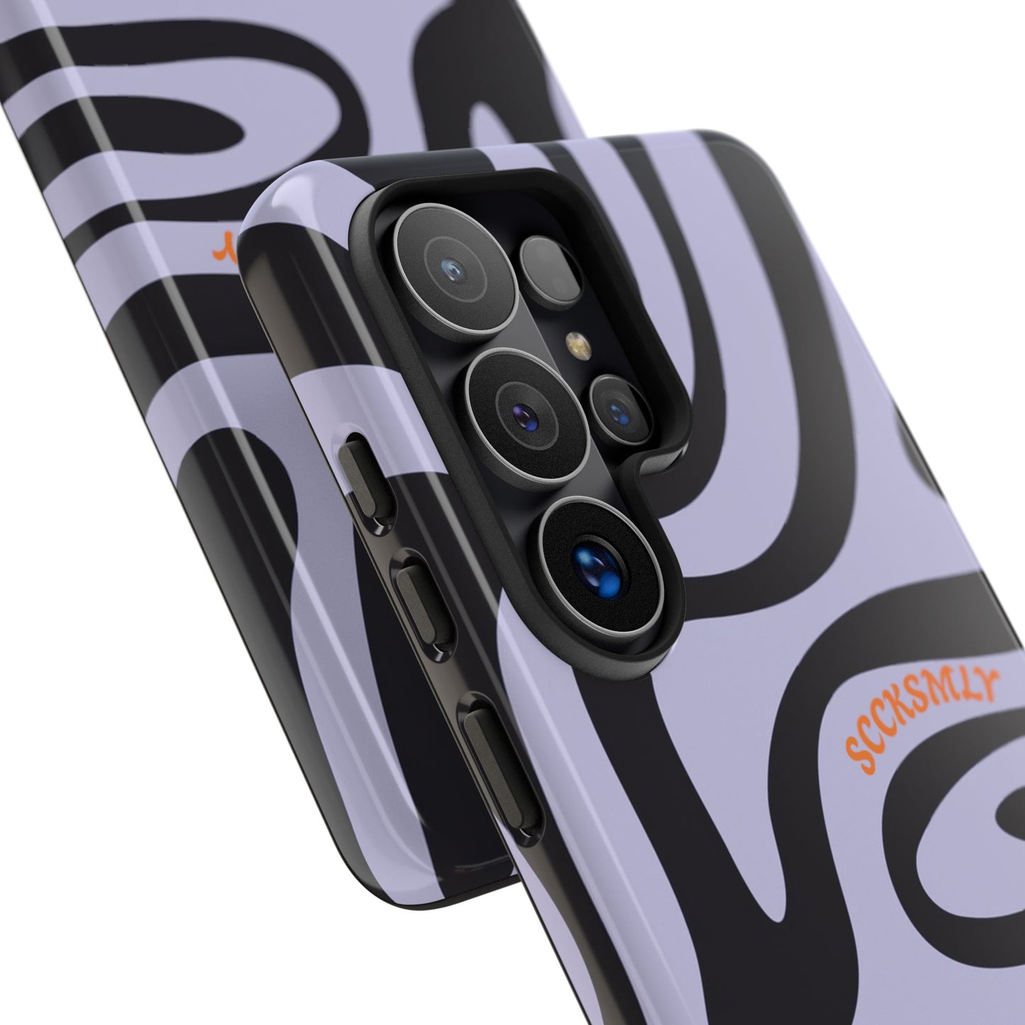Purple Swirl Phone Case for Samsung