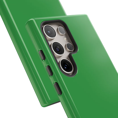 SOLID Green Grin Tough Case for Samsung