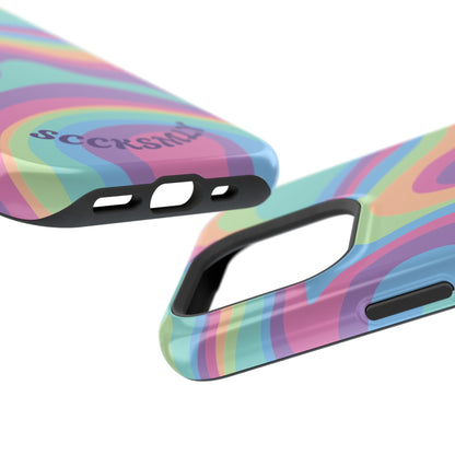 Pastel Swirl Phone Case for Apple