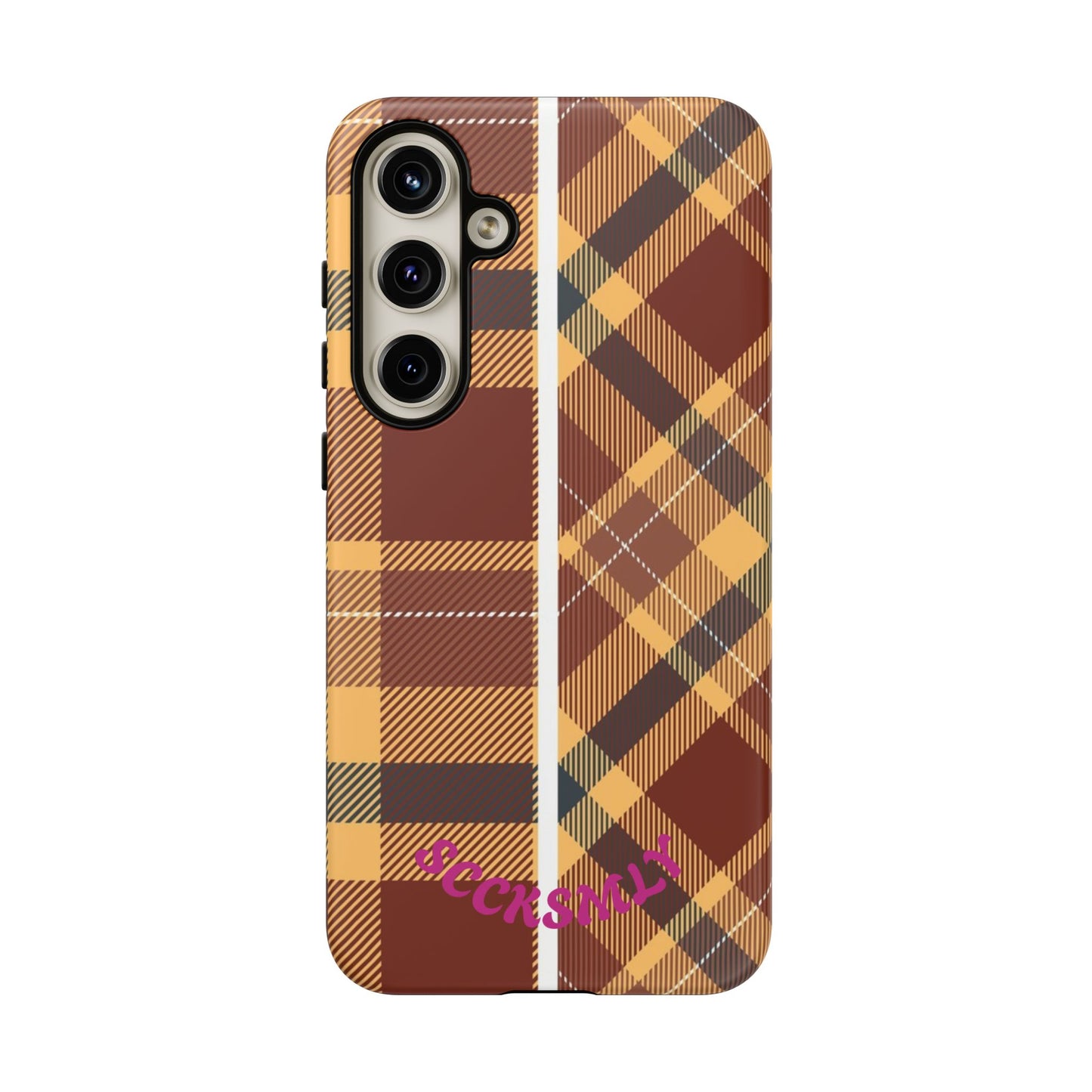 Autumn Plaid Phone Case for Samsung
