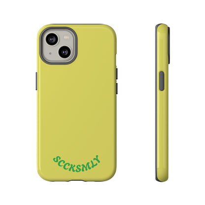 SOLID Lemon Pop Tough Case for Apple