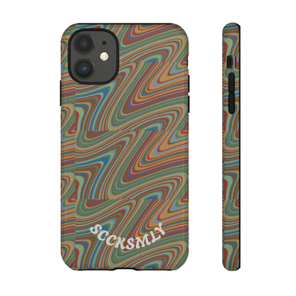 Earthly Waves Tough Phone Case for Apple