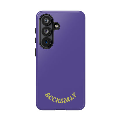 SOLID Dreamy Dusk Purple Tough Case for Samsung