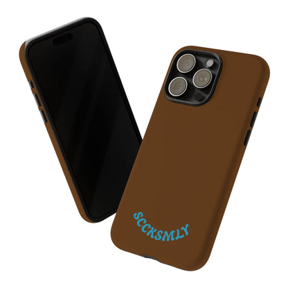 SOLID Chocolate Coco Tough Case for Apple