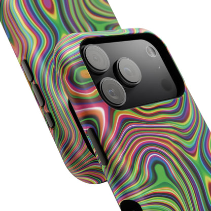 Acid Swirl Phone Case for Apple
