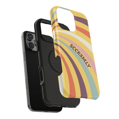 Vintage Groove Phone Case for Apple
