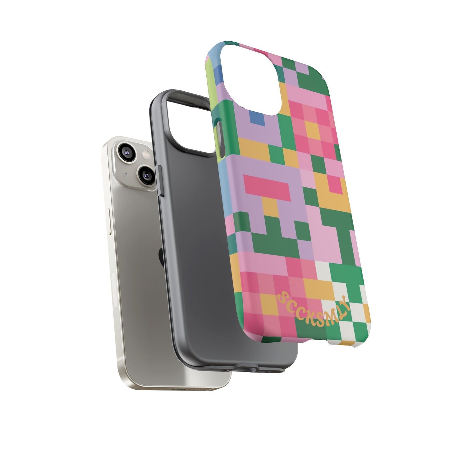 Pixel Garden Tough Phone Case for Apple