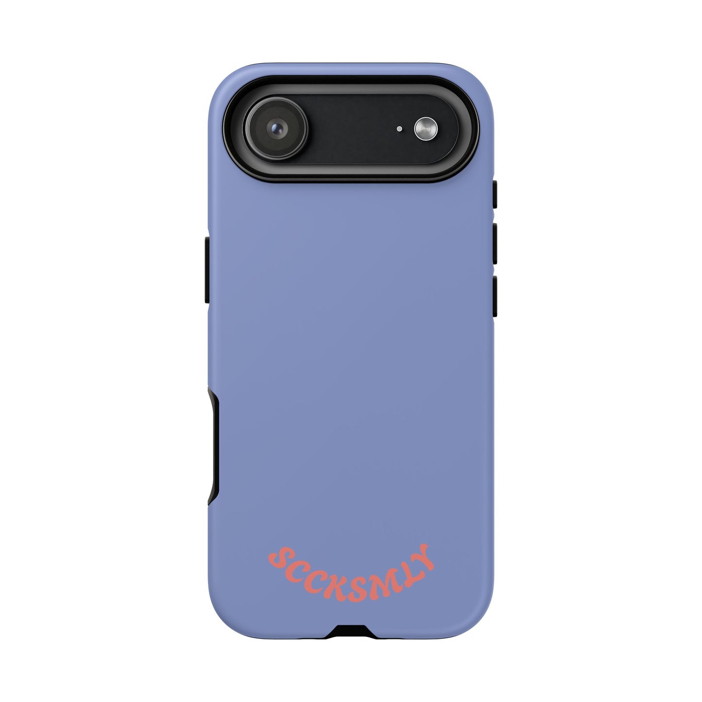 Periwinkle Blue Tough Phone Case for Apple