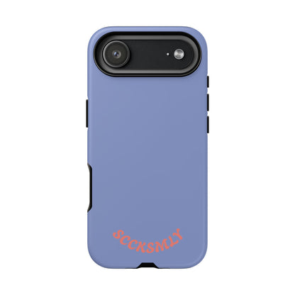 Periwinkle Blue Tough Phone Case for Apple