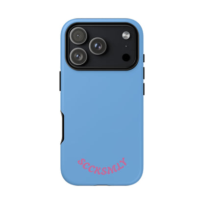 SOLID Blue Candie Tough Case for Apple