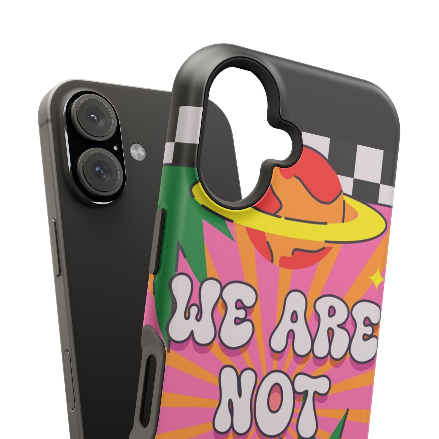 WE ARE NOT ALONE Tough Phone Case for Apple