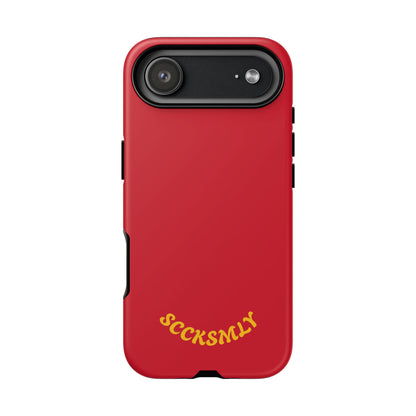 SOLID Calm Cherry Tough Case for Apple