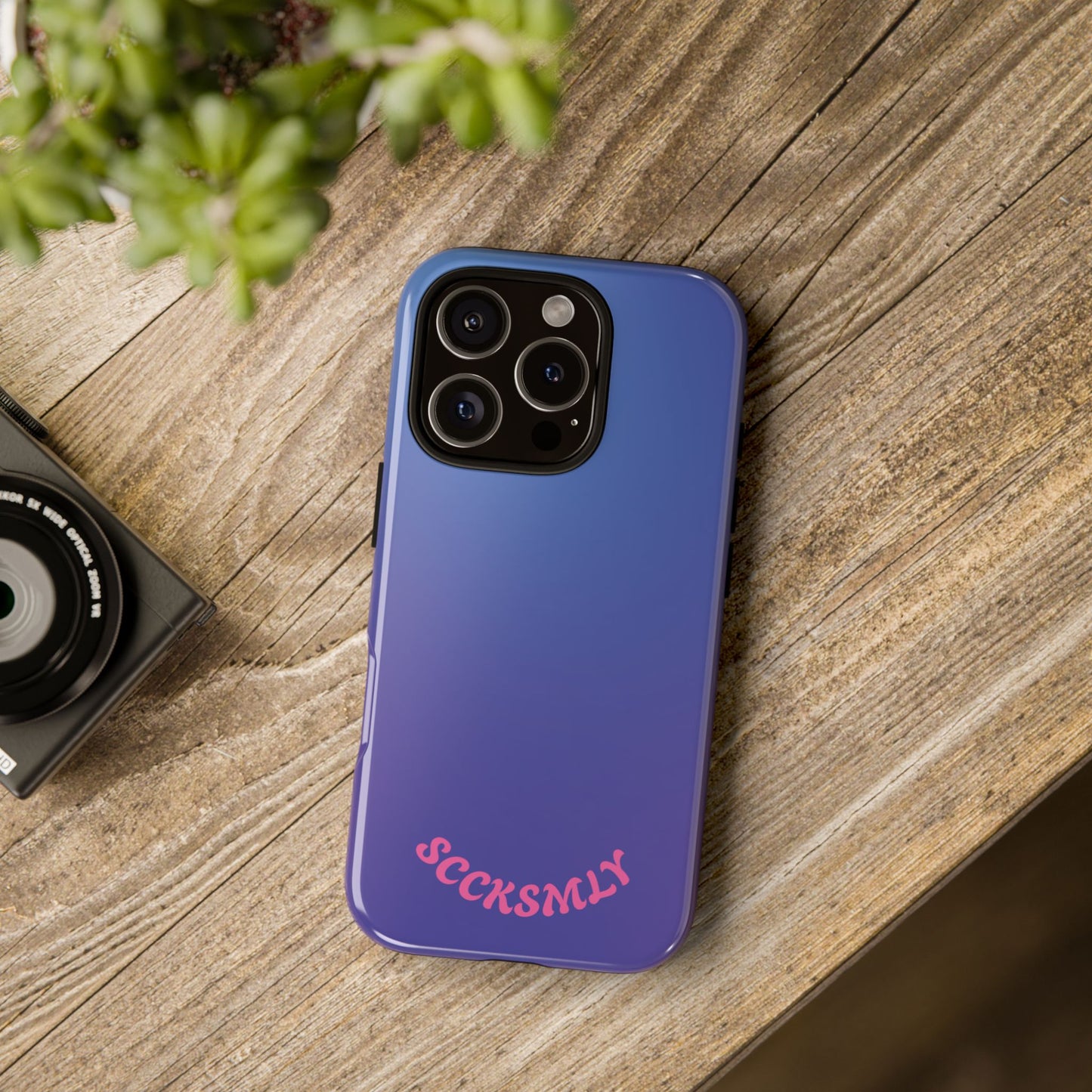 Berry Pop Gradient Tough Phone Case for Apple
