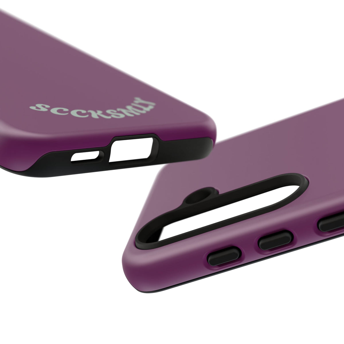 SOLID Amethyst Matte Tough Phone Case for Samsung