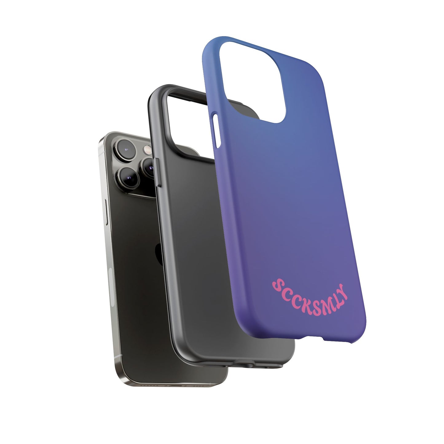 Berry Pop Gradient Tough Phone Case for Apple