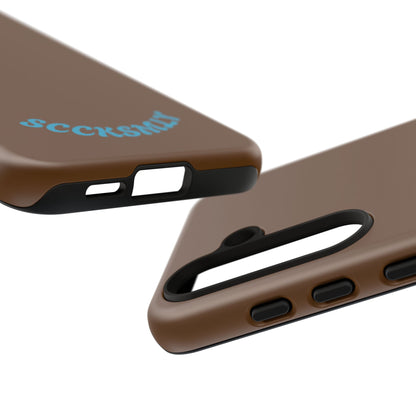 SOLID Chocolate Coco Tough Case for Samsung