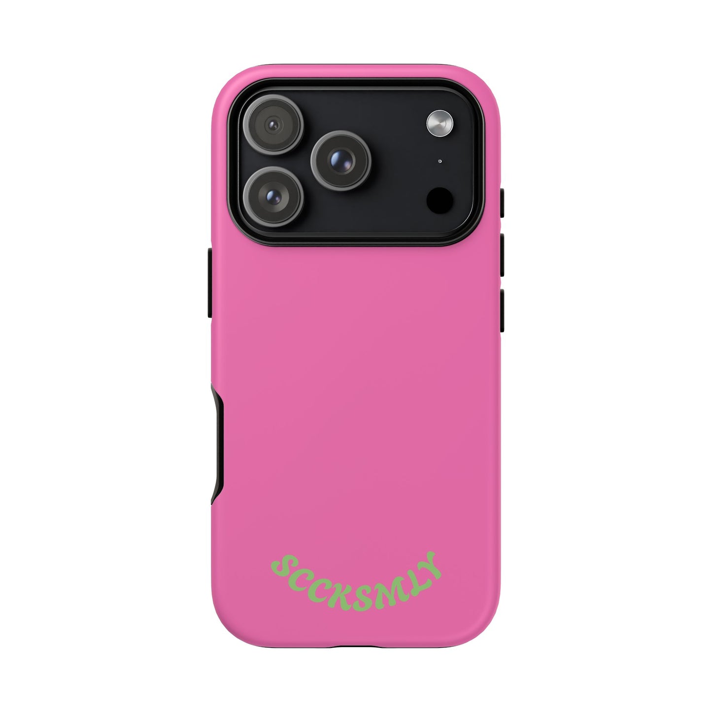 SOLID Sweet Static Pink Tough Case for Apple
