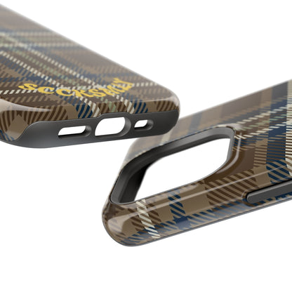 Earth and Sky Plaid Phone Case for Apple