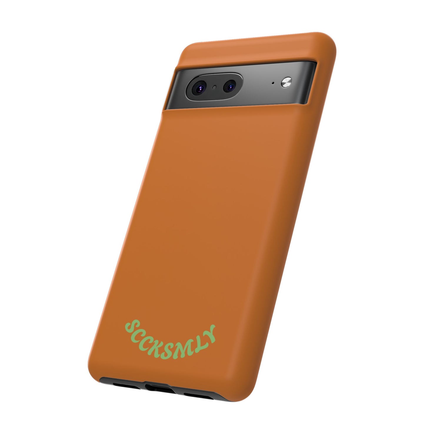 SOLID Terracotta Coal Tough Case for Google Pixel