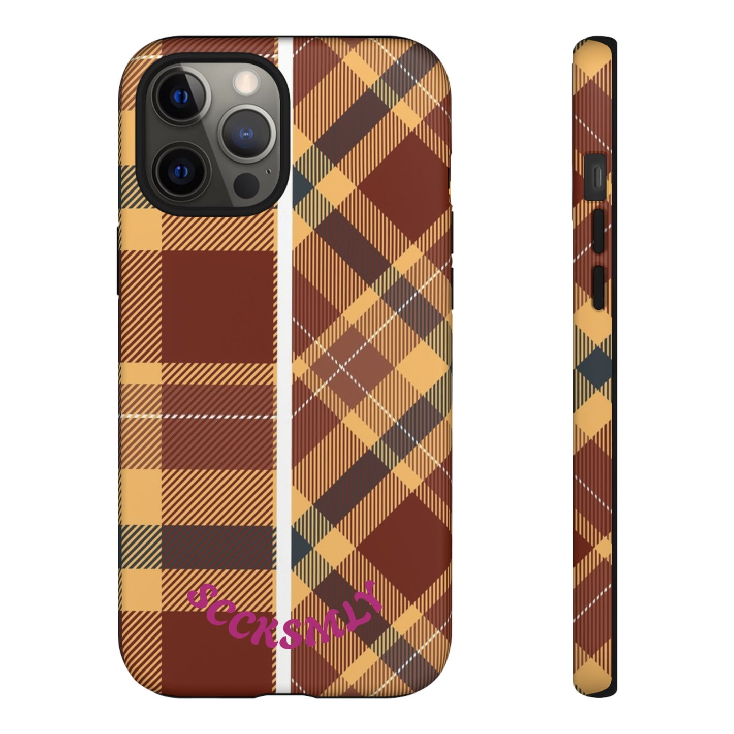 Autumn Plaid Phone Case for Apple