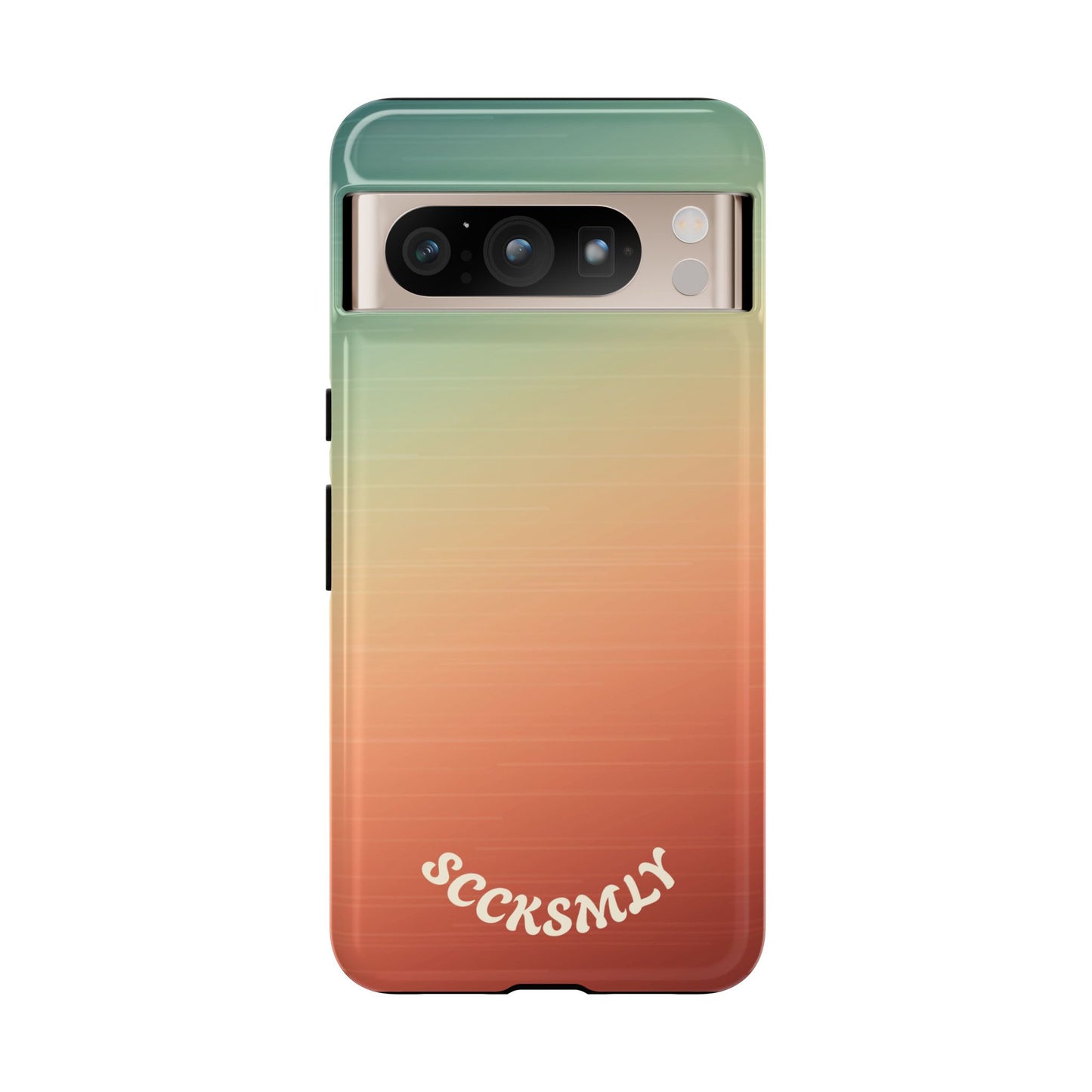 Warm Ombré Tough Phone Case for Google Pixel