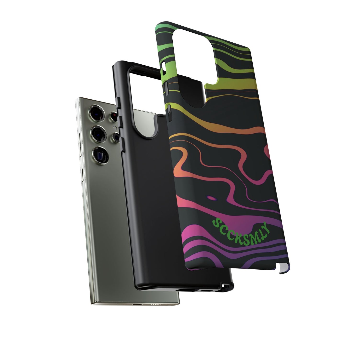 Dark Rainbow Phone Case for Samsung