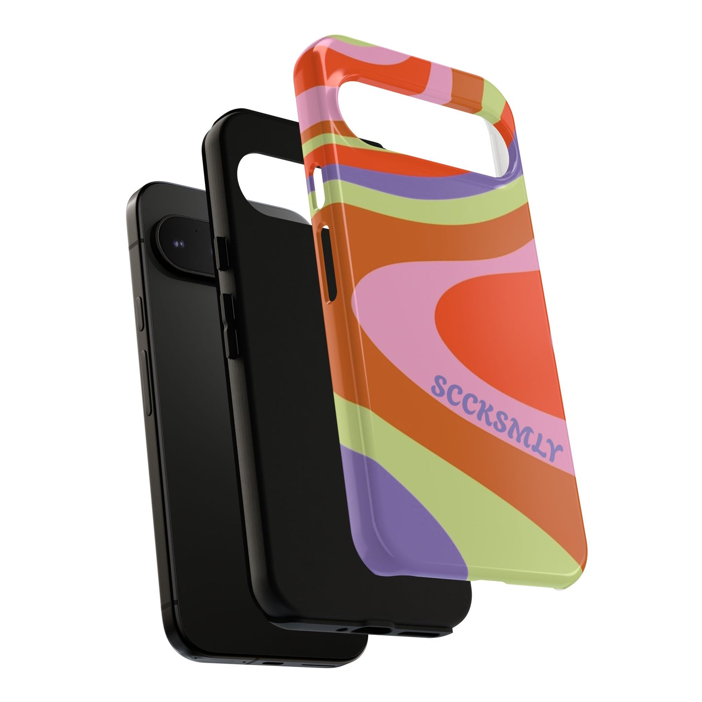 Curvy Swirl Phone Case for Google Pixel