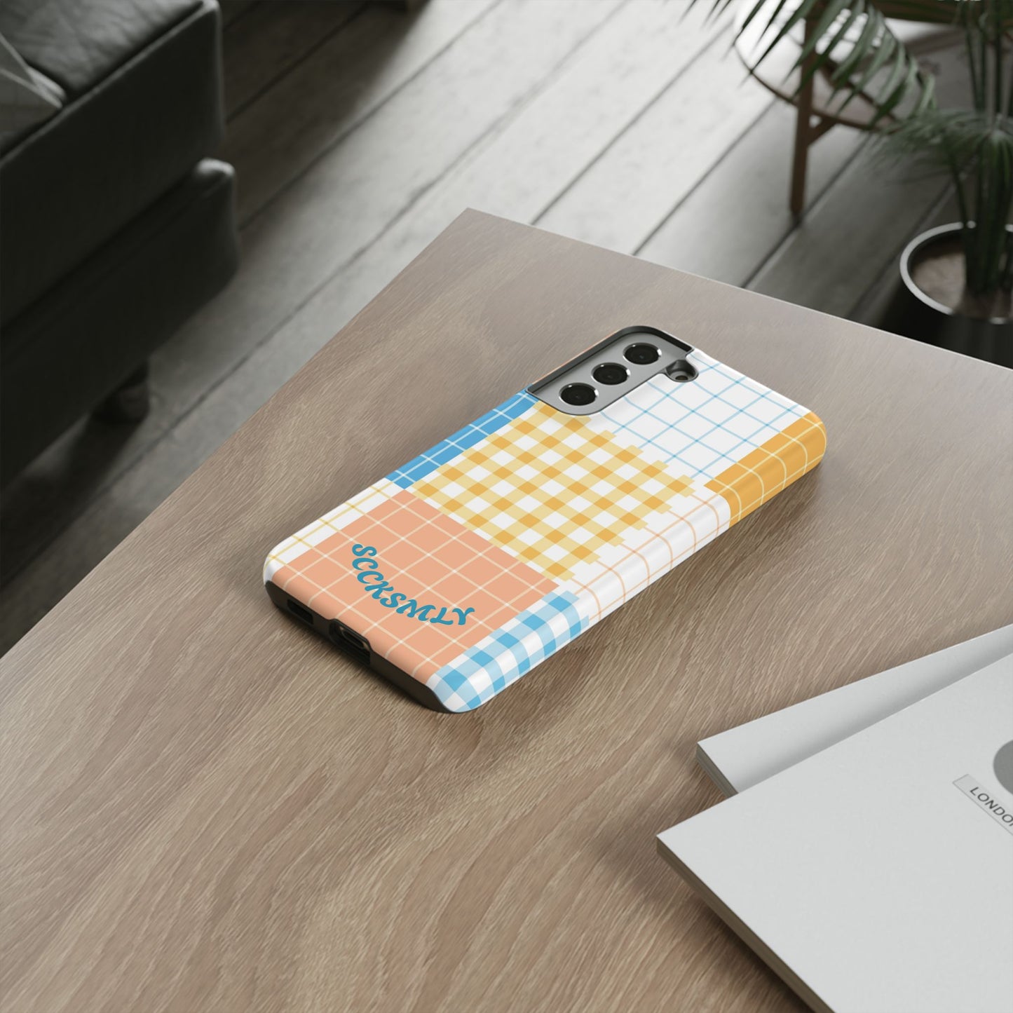 Joy Checkmate Phone Case for Samsung