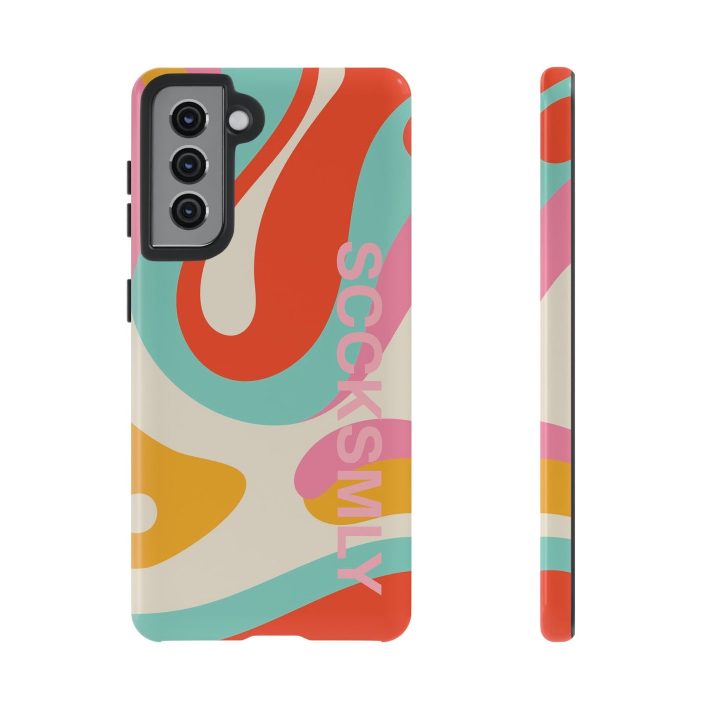 Psychodelic Acid Swirl Phone Case for Samsung