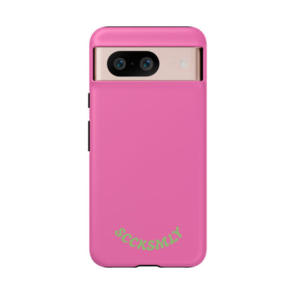 SOLID Sweet Static Pink Tough Case for Google Pixel