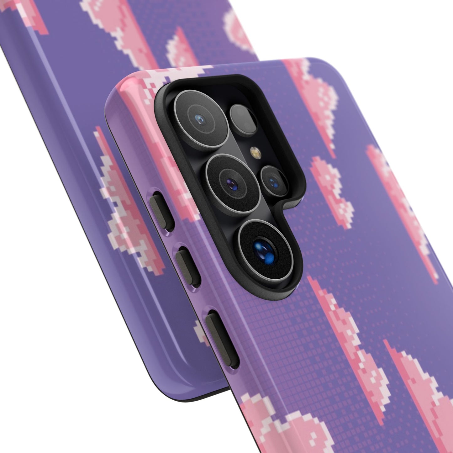 Purple Cotton Candy Sky Tough Phone Case for Samsung