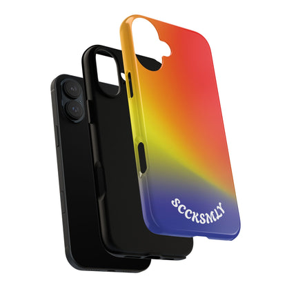 Volcanic Rain Tough Phone Case for Apple