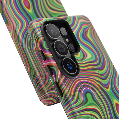 Acid Swirl Phone Case for Samsung
