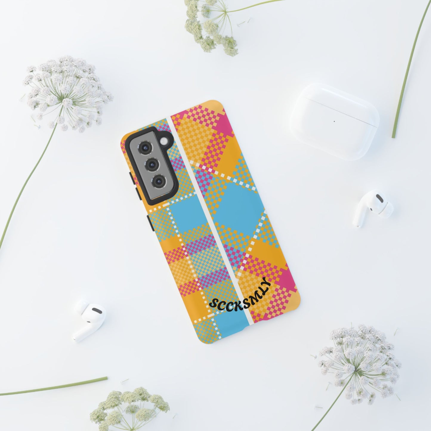Pattern Punch Phone Case for Samsung