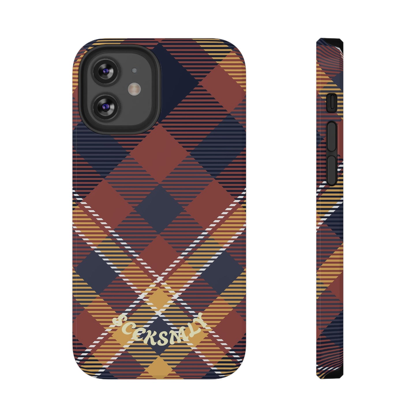 Harvest Tartan Phone Case for Apple