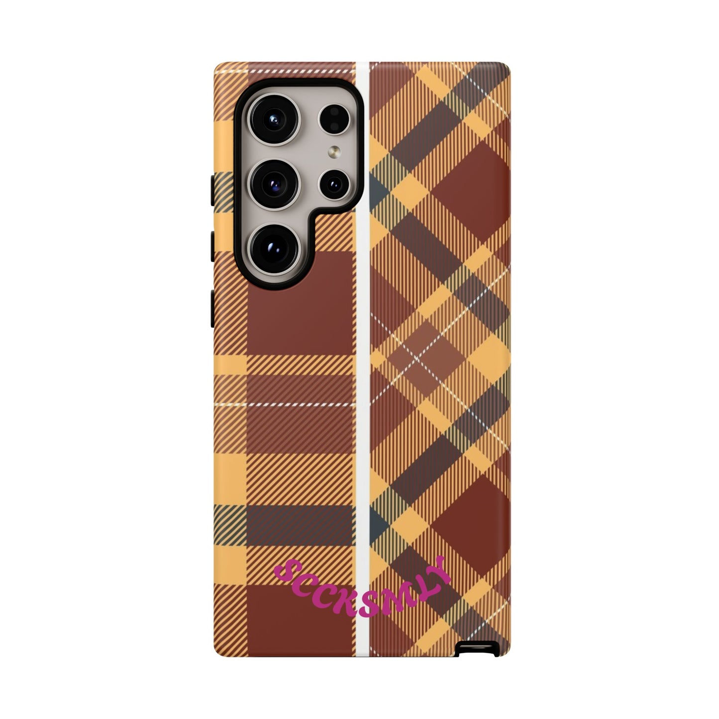 Autumn Plaid Phone Case for Samsung