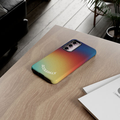 Faded Sunset Aura Tough Phone Case for Samsung