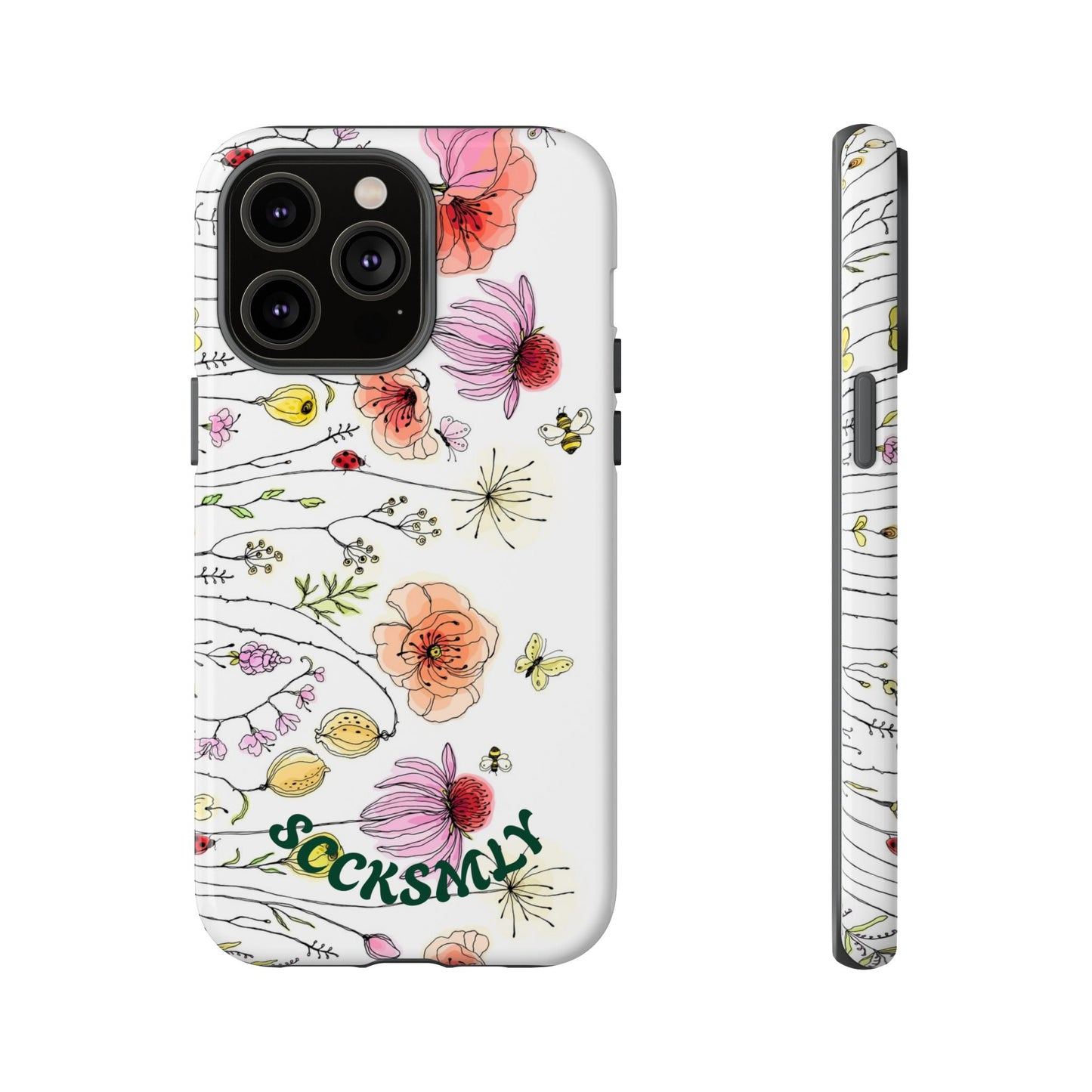 Wonderful Garden Tough Phone Case for Apple
