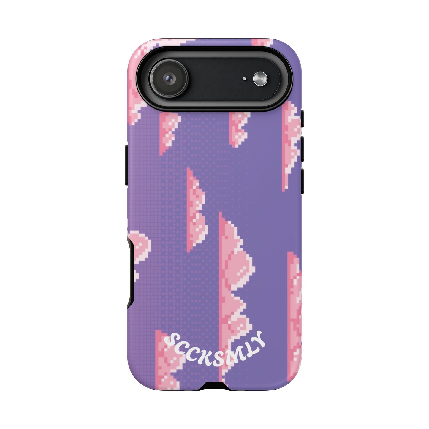 Purple Cotton Candy Sky Tough Phone Case for Apple