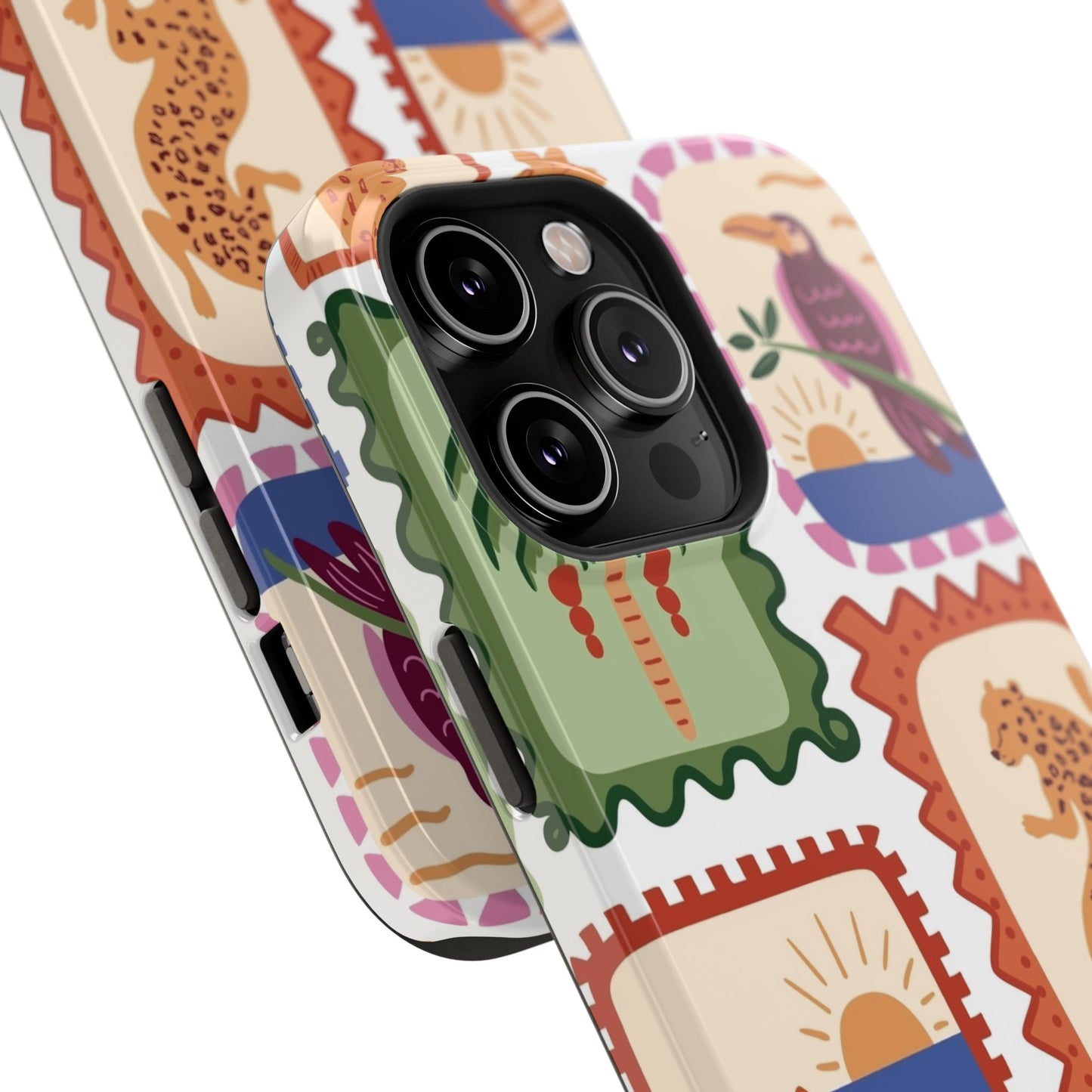 Tropical Print Phone Case for Apple