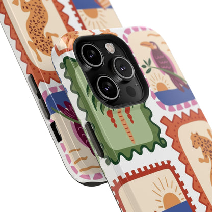 Tropical Print Phone Case for Apple