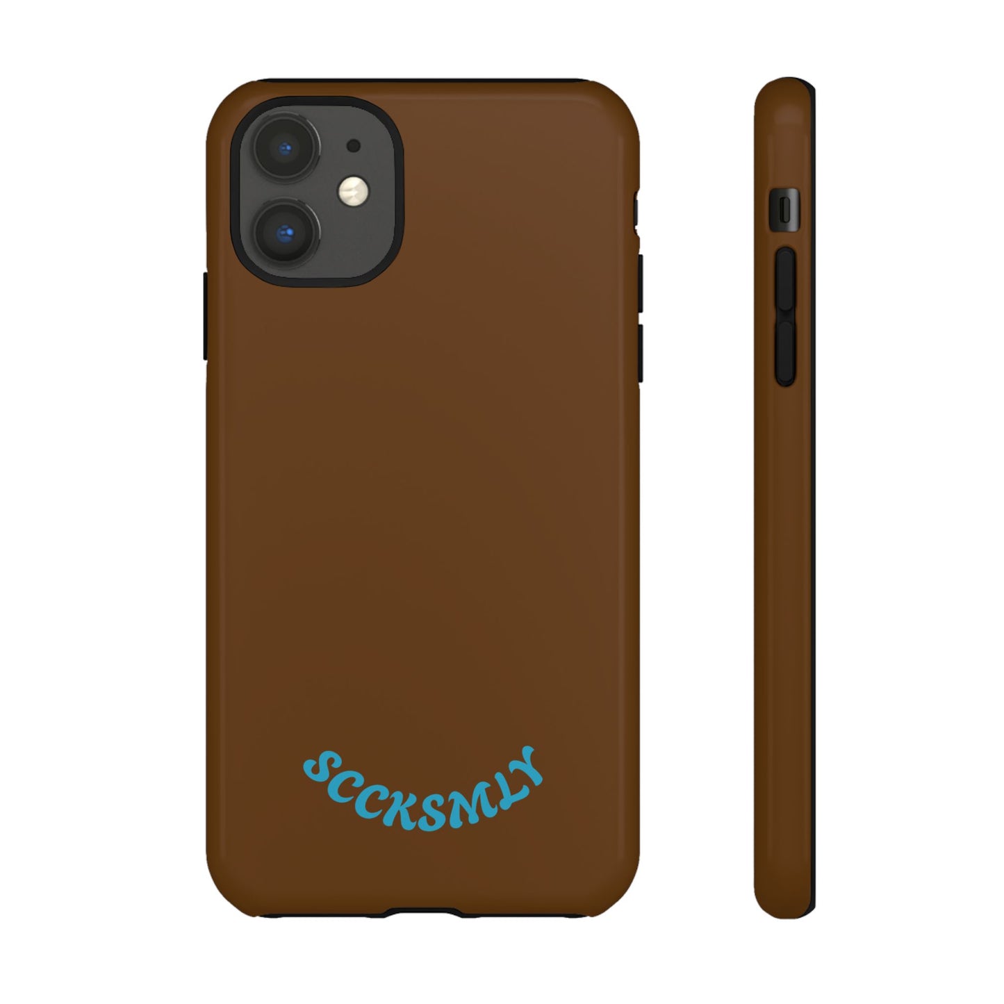 SOLID Chocolate Coco Tough Case for Apple