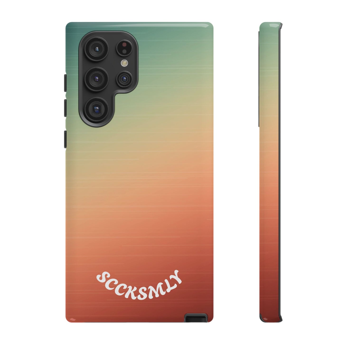 Warm Ombré Tough Phone Case for Samsung