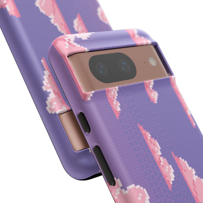 Purple Cotton Candy Sky Tough Phone Case for Google Pixel