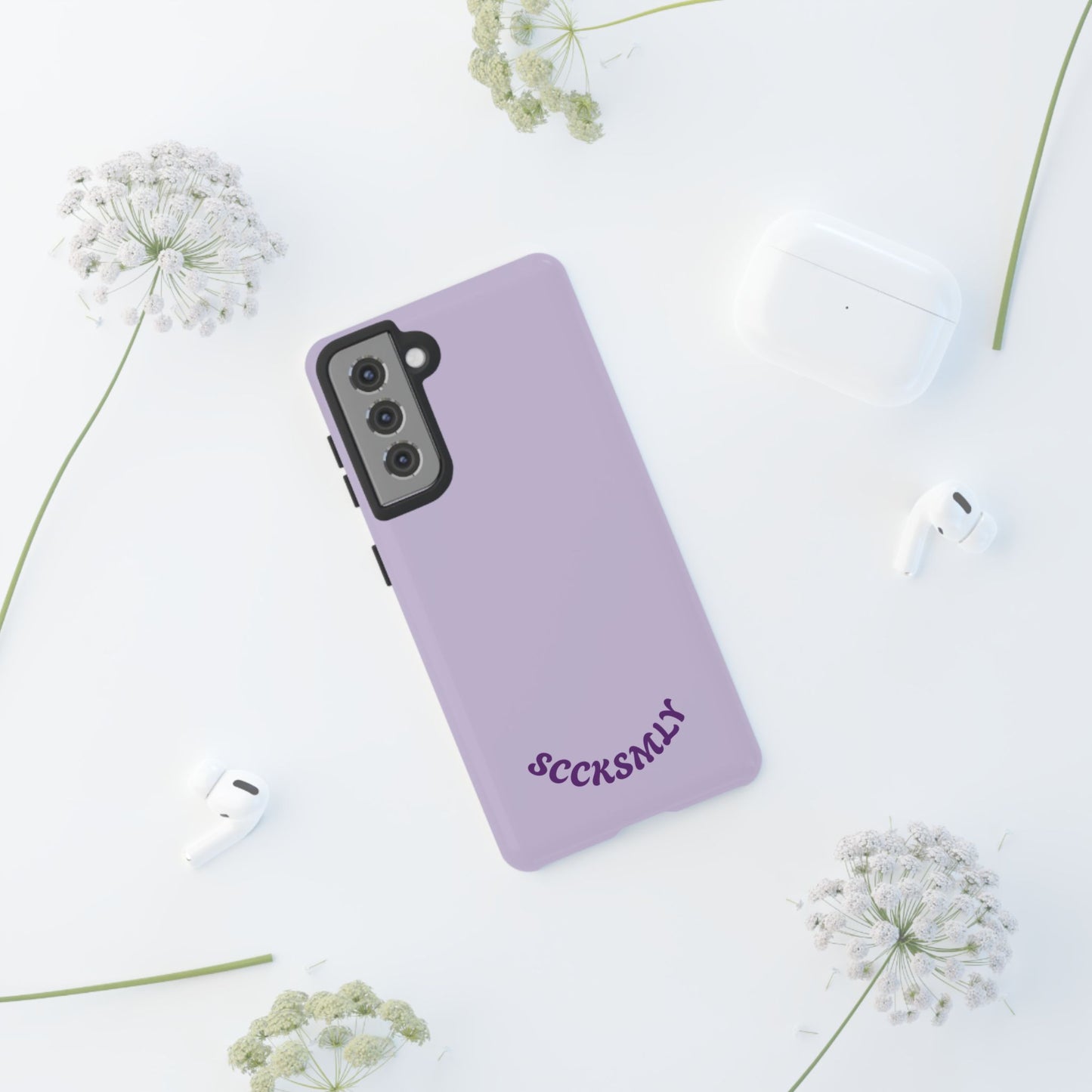 SOLID Morning Lilac Tough Case for Samsung